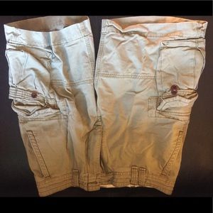 Men's Polo Distressed Cargo Shorts